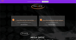 Desktop Screenshot of mega-optic.fr